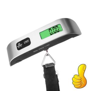 Kitchen, Dining & Bar |   50Kg /10G Mini Hanging Hook Scale Electronic Digital Luggag Scale Portable Travel Suitcase Bag Scale Weight Balance Electronic Kg Lb Home & Kitchen Kitchen, Dining & Bar