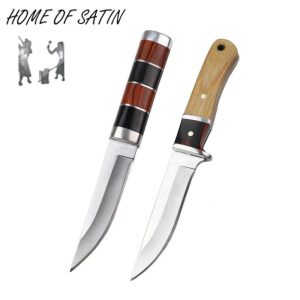 Kitchen, Dining & Bar |   Wooden Handle Mirror Light Small Straight Knife Household Sharp Fruit Knife Fishing Small Straight Knife Home & Kitchen Kitchen, Dining & Bar