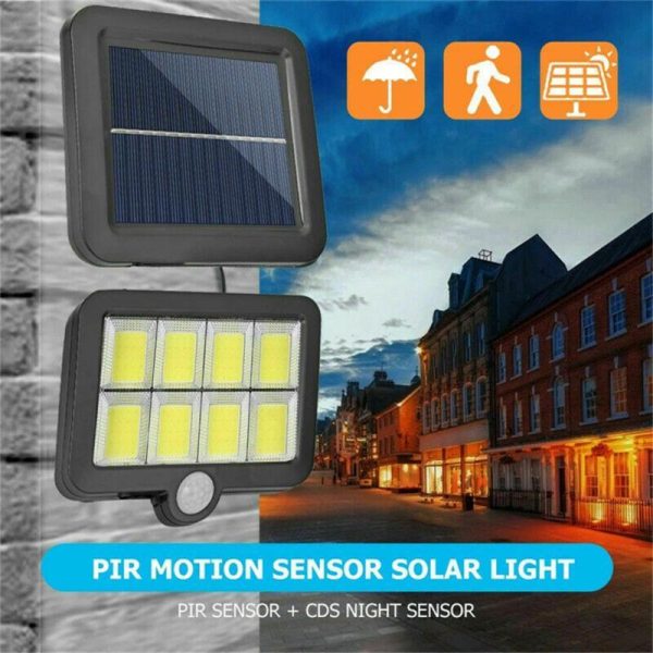 Lighting |   9000Lm Outdoor Led Solar Light With 3 Lighting Modes Energy Saving Motion Sensor Light Home & Kitchen Lighting