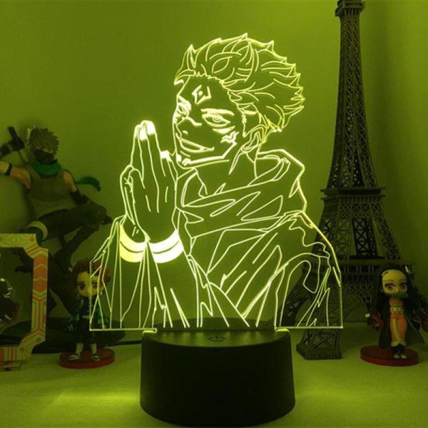 Lighting |   Anime Jujutsu Kaisen Ryomen Sukuna 3D Led Night Light Lamp For Bedroom Decor Kids Birthday Gift Light Jujutsu Kaisen Gadget Home & Kitchen Lighting