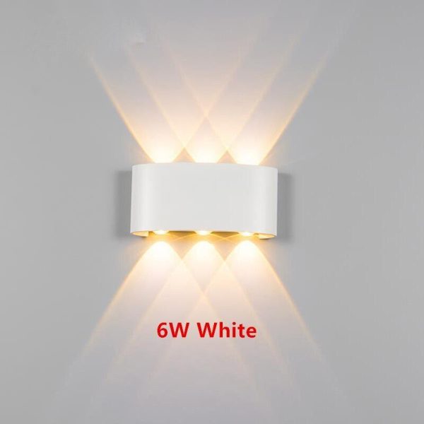 Lighting |   Ip65 Led Wall Lamp Outdoor Waterproof Garden Lighting Aluminum Ac86-265 Indoor Bedroom Living Room Stairs Wall Light Home & Kitchen Lighting