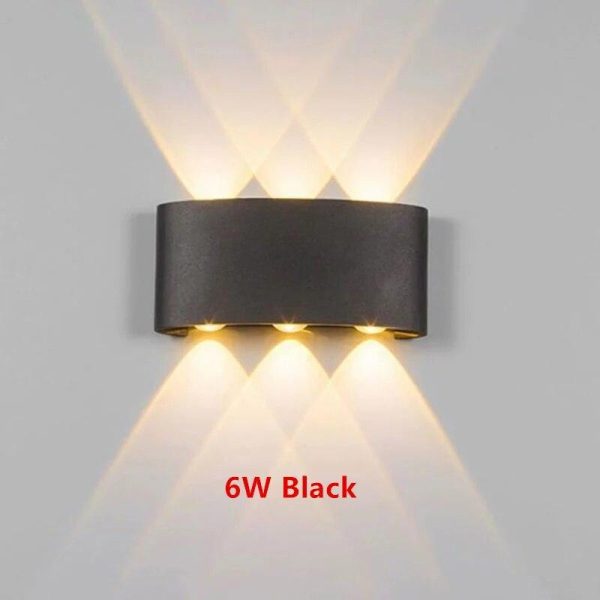 Lighting |   Ip65 Led Wall Lamp Outdoor Waterproof Garden Lighting Aluminum Ac86-265 Indoor Bedroom Living Room Stairs Wall Light Home & Kitchen Lighting