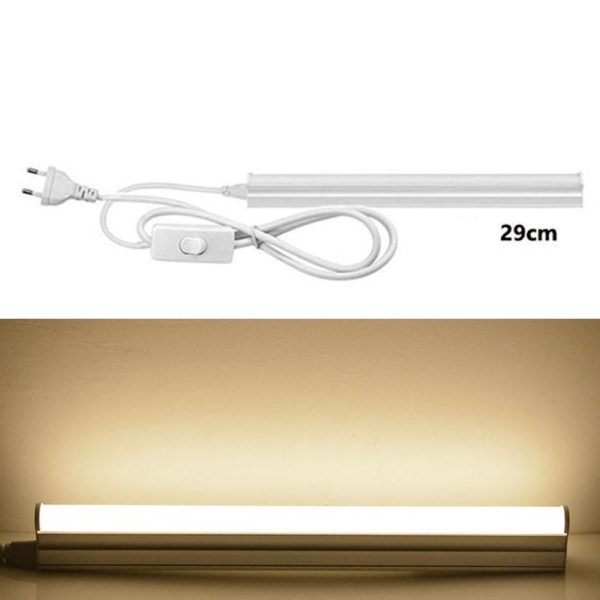 Lighting |   Kitchen Led Wall Lamp 220V Led Under Cabinet Light 6W 10W T5 Aluminum Led Lights For Home Lighting With Eu Plug Home & Kitchen Lighting