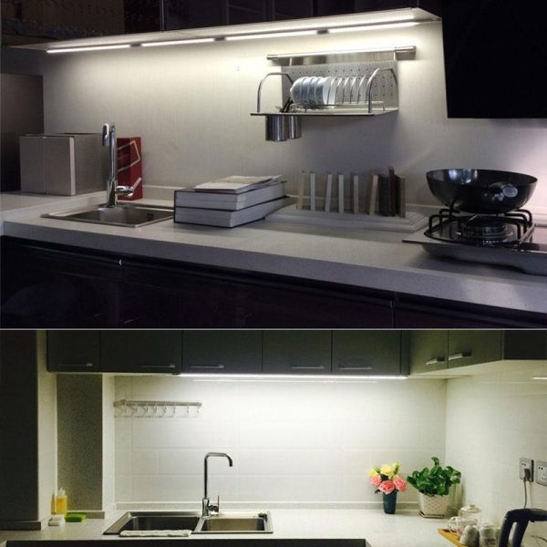 Lighting |   Kitchen Led Wall Lamp 220V Led Under Cabinet Light 6W 10W T5 Aluminum Led Lights For Home Lighting With Eu Plug Home & Kitchen Lighting