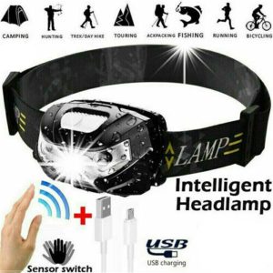 Lighting |   Waterproof Headlight Super Bright Head Torch Led Usb Headlamp Camping Fishing Home & Kitchen Lighting