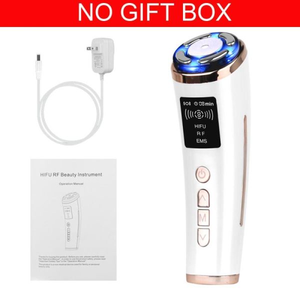 Massage Items |   4 In 1 Hifu Ultrasound Rf Ems Vibration Facial Beauty Device Face Neck Lifting Tightening Skin Rejuvenation Anti Wrinkle Skin Care Health Massage Items