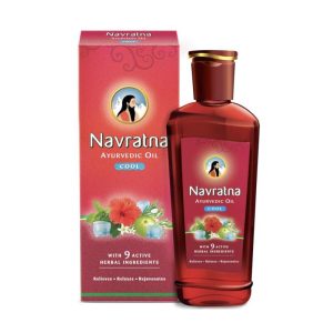 Massage Items |   Ayurvedic Oil Navratna (200 Ml), Navratna Ayurvedic Oil Emami Health Massage Items