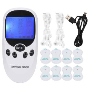 Massage Items |   Digital Electronic Dual Output Massager Muscle Stimulator Pain Relief Massage Instrument Health Massage Items