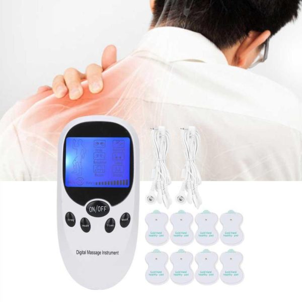 Massage Items |   Digital Electronic Dual Output Massager Muscle Stimulator Pain Relief Massage Instrument Health Massage Items