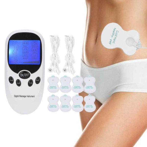 Massage Items |   Digital Electronic Dual Output Massager Muscle Stimulator Pain Relief Massage Instrument Health Massage Items