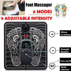 Massage Items |   Ems Foot Massager Leg Shaping Electric Kneading Muscle Pain Relaxing Massage Cushion Health Massage Items