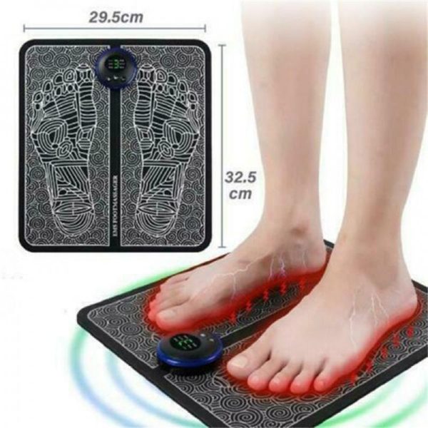 Massage Items |   Ems Foot Massager Leg Shaping Electric Kneading Muscle Pain Relaxing Massage Cushion Health Massage Items