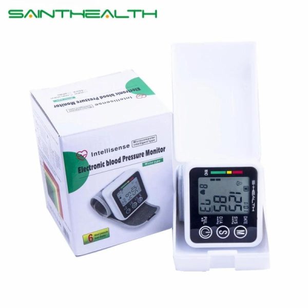 Medical Devices |   2022 Automatic Wrist Tonometer Blood Pressure Monitor Digital Lcd Wrist Cuff Blood Pressure Meter Sphygmomanometer Health Medical Devices