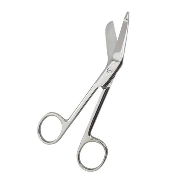 Medical Devices |   Anti-Rust Home Use Doctor 11cm  Stainless Steel Gauze Scissors Nurse Scissors Bandage Scissors Health Medical Devices