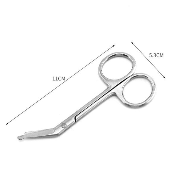 Medical Devices |   Anti-Rust Home Use Doctor 11cm  Stainless Steel Gauze Scissors Nurse Scissors Bandage Scissors Health Medical Devices