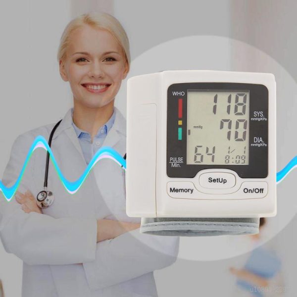 Medical Devices |   Automatic Blood Pressure Monitor Wrist Sphygmomanometer Lcd Digital Display Medical Household Use Health Medical Devices