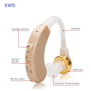 Medical Devices |   F138 Rechargeable Digital Hearing Aid Ear Severe Loss Invisible Sound Amplifier High-Power Hearing Aids For Deafness Elderly Health Medical Devices