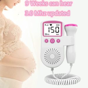 Medical Devices |   Fetal Doppler Baby Heart Rate Detector Ultrasound Heartbeat Beat Monitor Health Medical Devices