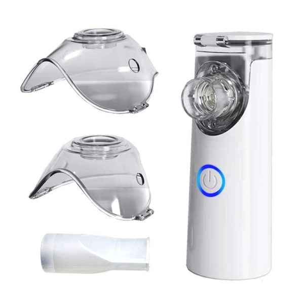 Medical Devices |   Mesh Nebulizer Inhalator Compact Inhaler Atomizer With Atomizing Mask Set Health Medical Devices