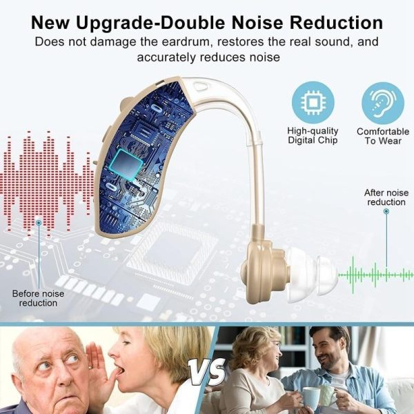 Medical Devices |   Wireless Elderly Hearing Aids Rechargeable Ear Aid Sound Amplifier Mini Portable Hearingaid Deaf Hearing Aids Device Health Medical Devices