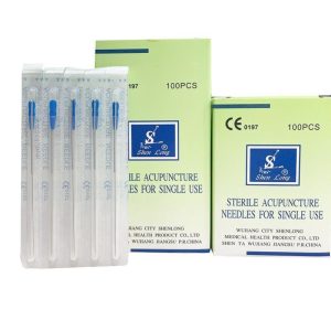 Medical Supplies |   100Pcs Dry Needing Shenlong Brand Sterile Stainless Steel Acupuncture Needles With Tube Health Medical Supplies