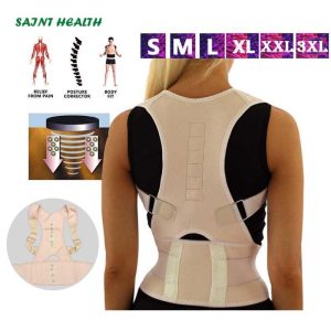 Medical Supplies |   2022 Male Female Adjustable Magnetic Posture Corrector Corset Back Brace Back Belt Lumbar Support Straight Corrector Health Medical Supplies