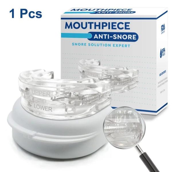 Medical Supplies |   Anti Snoring Bruxism Mouth Guard Teeth Sleeping Snoring Device Snoring Mouth Guard Apnea Aid Snoring Prevention Mechanis Health Medical Supplies