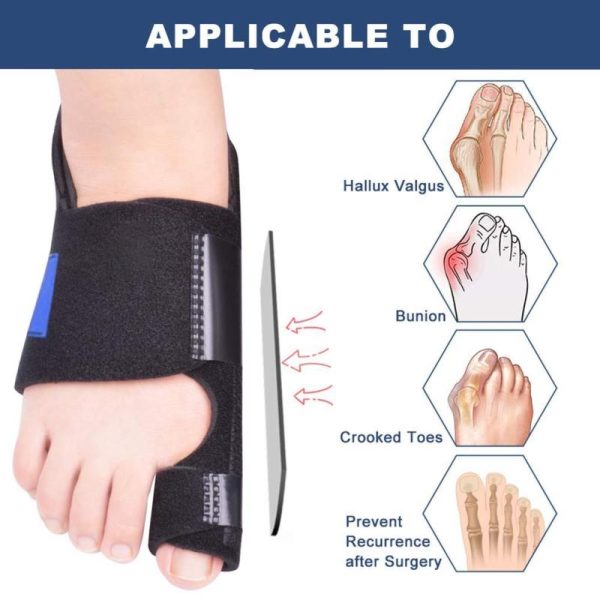 Medical Supplies |   Bunion Corrector Orthopedic Splint Big Toe Separator Pain Relief Non-Surgical Hallux Valgus Correcti Health Medical Supplies