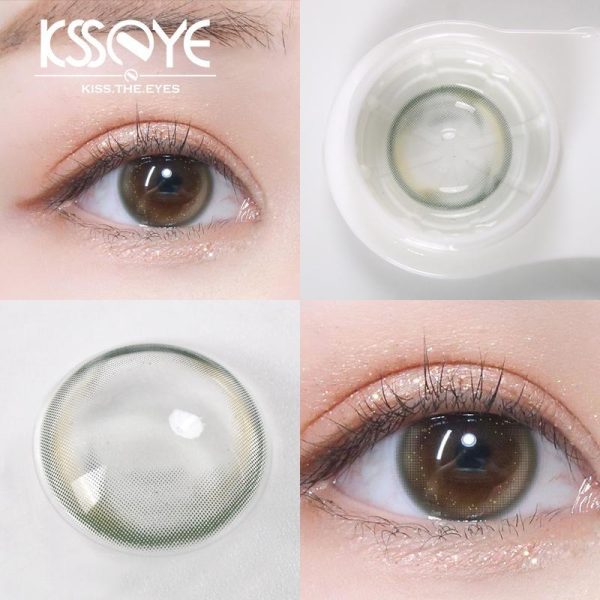 Medical Supplies |   Fashion Contact Lenses With Ksseye Diopter Soft Myopia Color Lenses 14.2Mm Health Medical Supplies