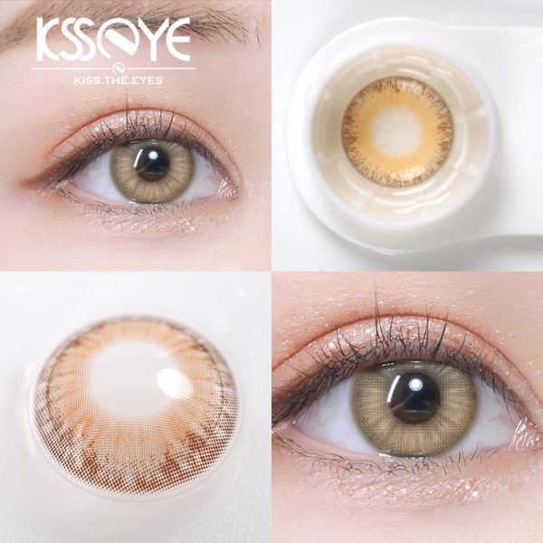 Medical Supplies |   Fashion Contact Lenses With Ksseye Diopter Soft Myopia Color Lenses 14.2Mm Health Medical Supplies