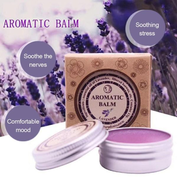 Medical Supplies |   Lavender Sleepless Cream Improve Sleep Soothe Mood Aromatic Cream Insomnia Relax Aromatic Balm Health Medical Supplies