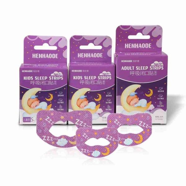 Medical Supplies |   Sleep Mouth Correction Sticker Nose Breathing Improving Patch Anti-Snoring Stickers Ease Sleep Tape Health Medical Supplies