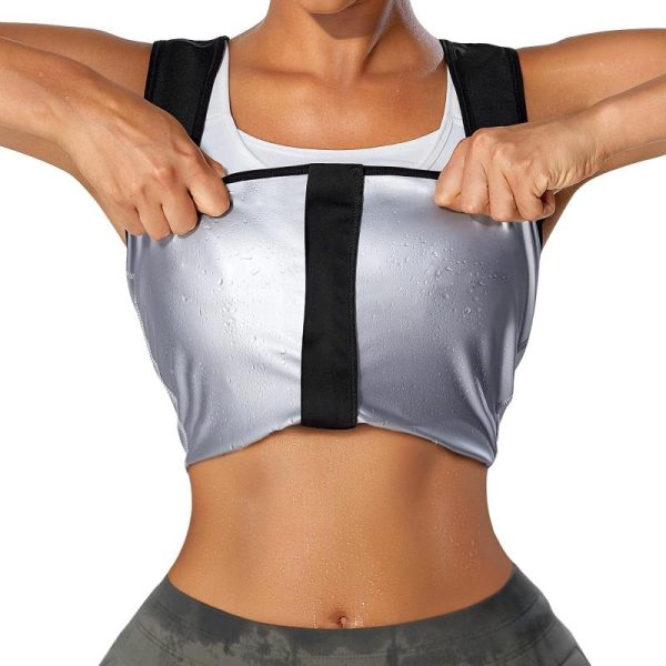 Medical Supplies |   Women Sauna Suit For Weight Loss Waist Trainer Sweat Vest Girdle Slim Corset Sauna Workout Tank Tops Shapewear Fitness Shirt Slimming Body Shaper Health Medical Supplies