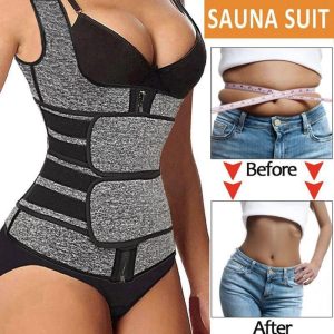 Medical Supplies |   Women Sweat Sauna Body Shapers Modeling Corset Sweat Belt Waist Trainer Thermo Slimming Belts Loss Weight Health Medical Supplies