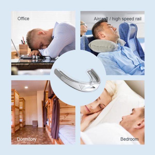 Medical Supplies |   Yjk100 Silicone + Abs Stop Snoring Device Anti Snore Health Medical Supplies