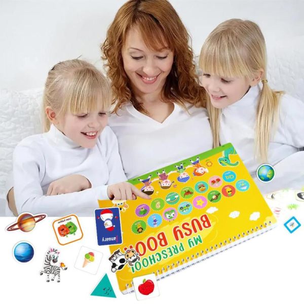 Newborn Toys |   30 Themes Busy Books, Montessori Preschool Learning Activities Drawing Book Toddler Busy Book Preschool Workbook Binder Montessori Toy Newborn Toys Newborn Toys