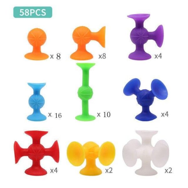 Newborn Toys |   72Pcs Suction Cup Toys Suction Cup Darts Toys Fun And Novel Set Suction Cups Darts Party Interaction Adult Children’s Anti-Stress Toys Newborn Toys Newborn Toys