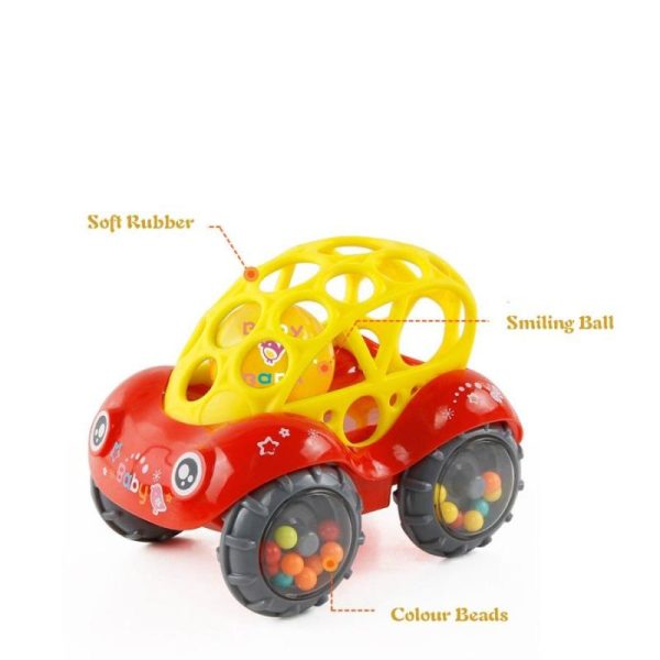 Newborn Toys |   Baby Car Doll Toy  Crib Mobile Bell Rings Grip  Gutta Percha Hand Catching Ball S For  Newborn S  0-12 Months 2020 Newborn Toys Newborn Toys