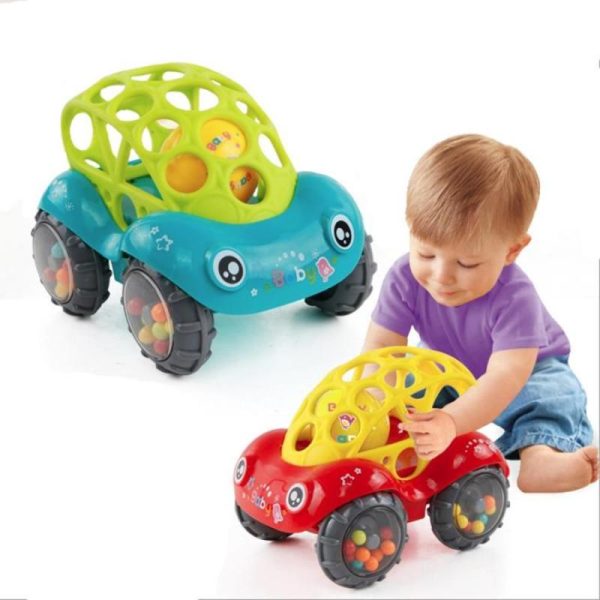 Newborn Toys |   Baby Car Doll Toy  Crib Mobile Bell Rings Grip  Gutta Percha Hand Catching Ball S For  Newborn S  0-12 Months 2020 Newborn Toys Newborn Toys