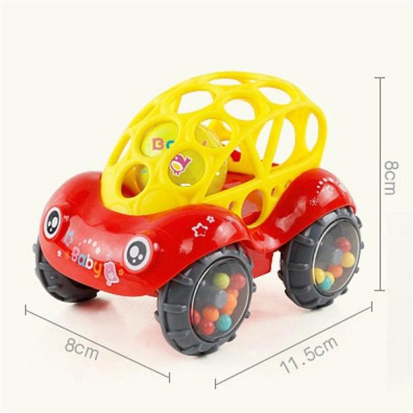 Newborn Toys |   Baby Car Doll Toy  Crib Mobile Bell Rings Grip  Gutta Percha Hand Catching Ball S For  Newborn S  0-12 Months 2020 Newborn Toys Newborn Toys