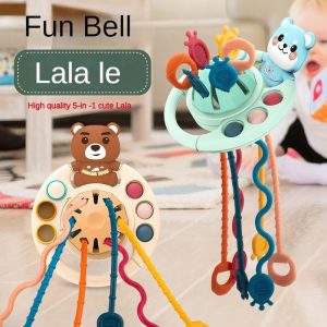 Newborn Toys |   Baby Pumping Music Baby Finger Animal Lala Music Puzzle Can Bite And Grasp Training Early Education Toys 1 To 3 Years Old Newborn Toys Newborn Toys