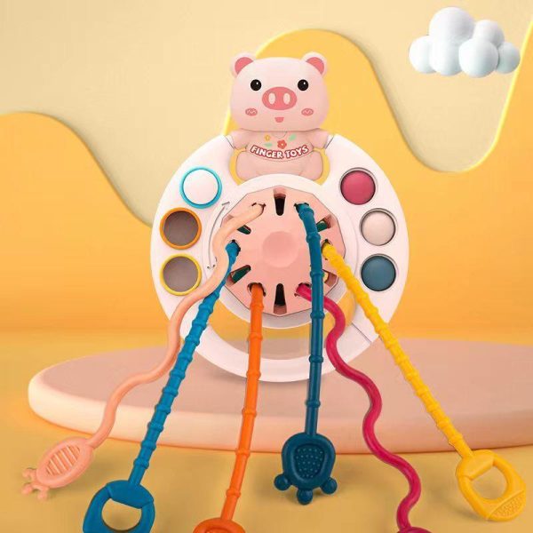 Newborn Toys |   Baby Pumping Music Baby Finger Animal Lala Music Puzzle Can Bite And Grasp Training Early Education Toys 1 To 3 Years Old Newborn Toys Newborn Toys