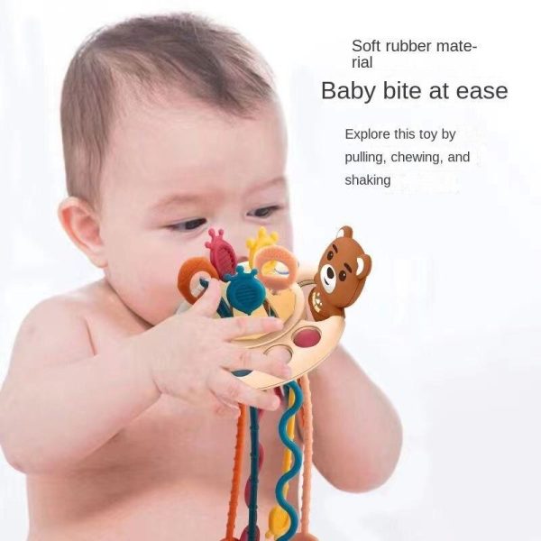 Newborn Toys |   Baby Pumping Music Baby Finger Animal Lala Music Puzzle Can Bite And Grasp Training Early Education Toys 1 To 3 Years Old Newborn Toys Newborn Toys