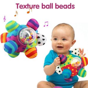 Newborn Toys |   Baby Toys Fun Little Loud Bell Baby Ball Rattles Toy Develop Baby Intelligence Grasping Toy Handbell Rattle Toys For Baby/Infant Newborn Toys Newborn Toys