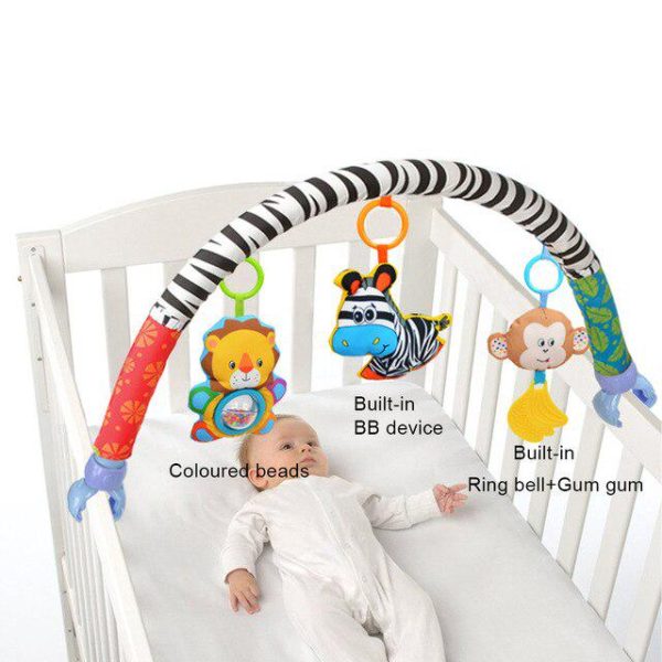 Newborn Toys |   Baby Toys Rattles Cute Mobile For Crib Infant Stroller Car Clip Educational Toys Stroller Toy Newborn Toys Newborn Toys