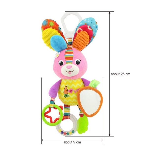 Newborn Toys |   Cute Baby Bed Stroller Hanging Toys Teether Baby Rattle Mobiles Plush Animal Toys Baby Toys Gifts Newborn Toys Newborn Toys