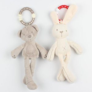 Newborn Toys |   Infant Baby Rattle Cute Rabbit Stroller Hanging Bell Musical Mobile Baby Toy Doll Appease Rattles Newborn Toys Newborn Toys