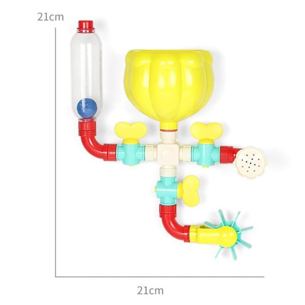 Newborn Toys |   Kids Toys Assembly Water Waterwheel Pipe Kids Spraying Play Shower Bath Bathtub Toy Newborn Toys Newborn Toys