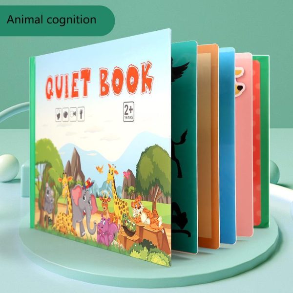 Newborn Toys |   My First Busy Book Montessori Toys Baby Educational Quiet Book Velcro Activity Busy Board Learning Toys For Kids Christmas Gifts Newborn Toys Newborn Toys