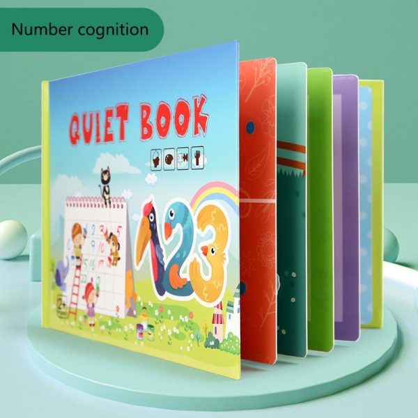 Newborn Toys |   My First Busy Book Montessori Toys Baby Educational Quiet Book Velcro Activity Busy Board Learning Toys For Kids Christmas Gifts Newborn Toys Newborn Toys